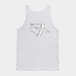 “And I Hope That This Place Goes Down” design Tank Top